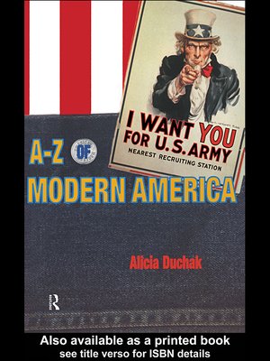 cover image of A-Z of Modern America